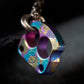 Necklace Mens EDC Knuck DFK 01 Splash Anodized Ti