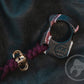 Set of Single Knuckle Duster SFK 01 Stab Ironwood & Brass Paracord Bead Dragonborn's Helmet