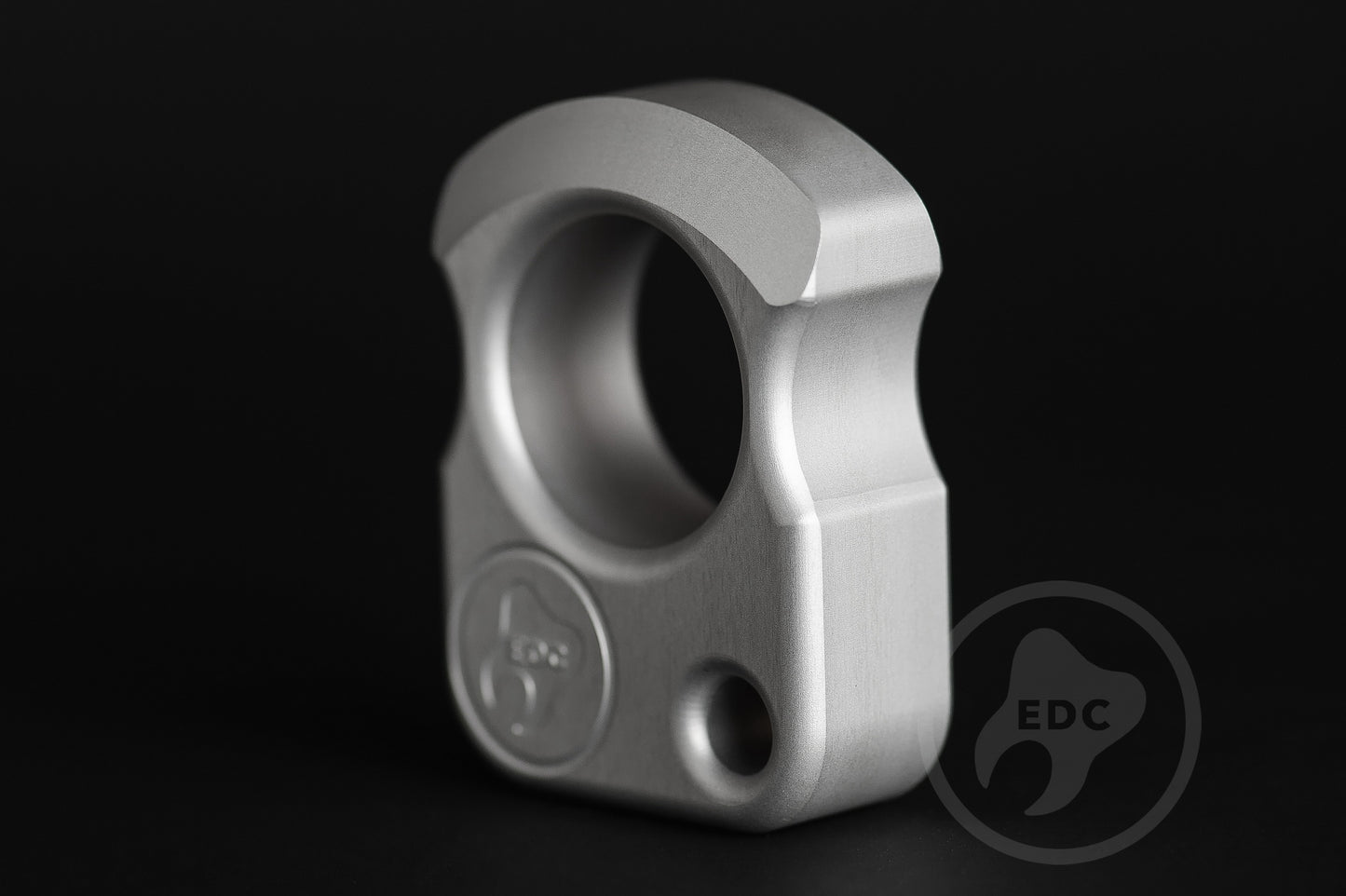 Single EDC Knuck SFK 01 Grey Anodizing Type 2