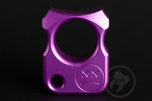 Single EDC Knuck SFK 02 Purple Anodizing Type 2