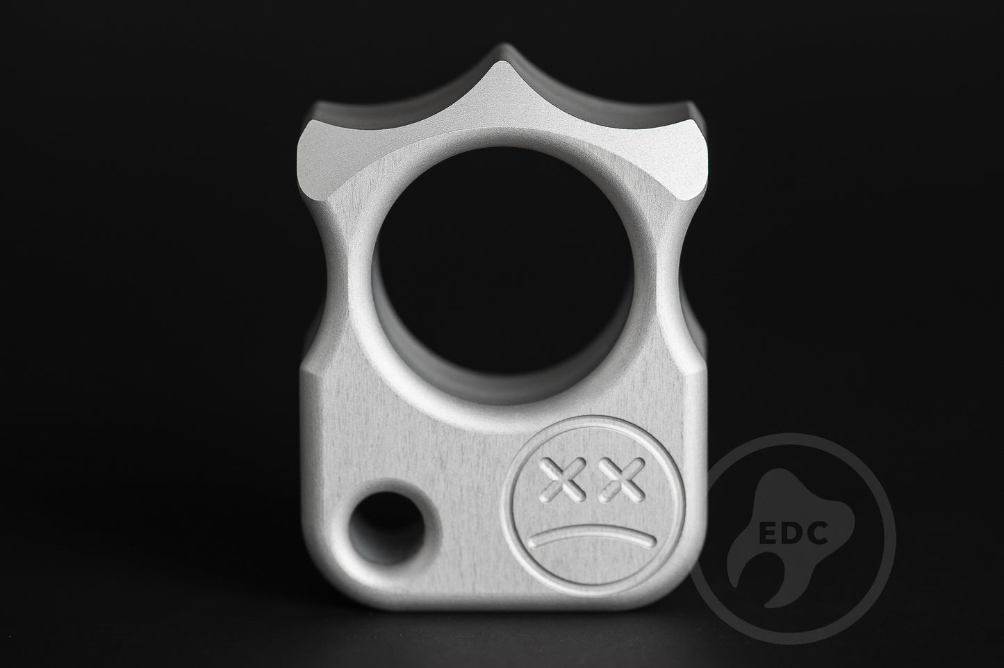 Single EDC Knuck SFK 03 Grey Anodizing Type 2