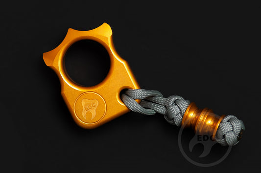 Orange the best aluminum one finger knuckle duster SFK 03 _ 1