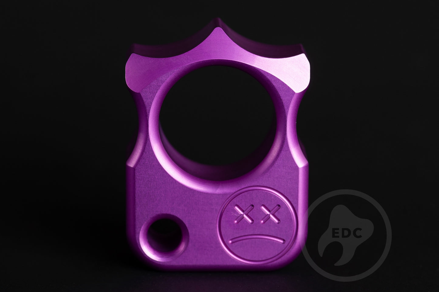 Single Finger Knuckle Brass SFK 03 Purple Anodizing Type 2