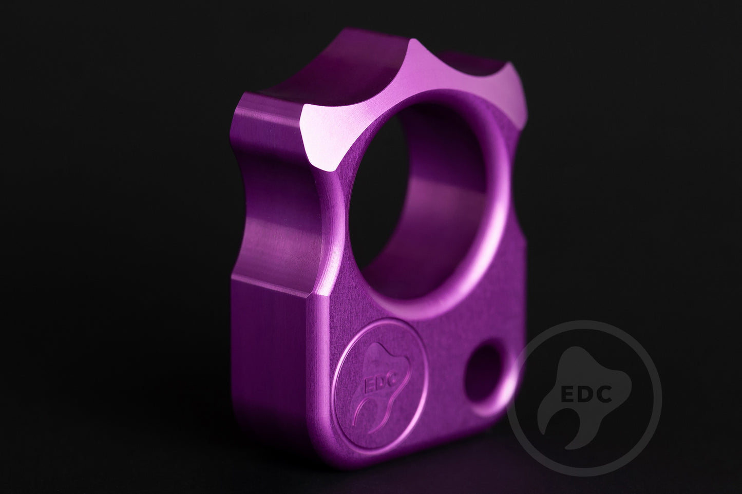 Single Finger Knuckle Brass SFK 03 Purple Anodizing Type 2