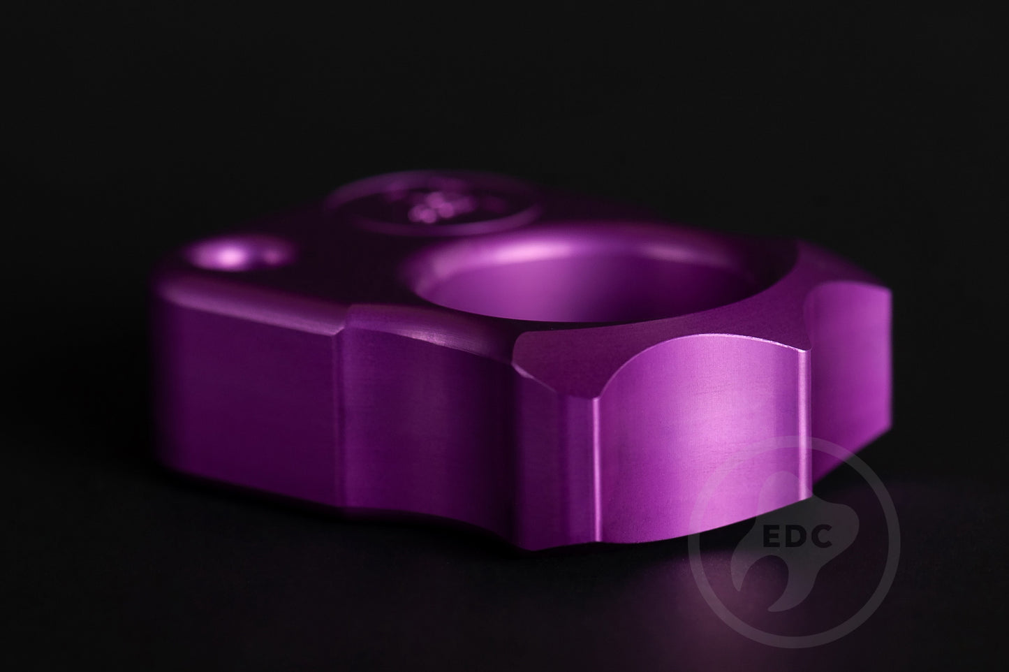 Single Finger Knuckle Brass SFK 03 Purple Anodizing Type 2