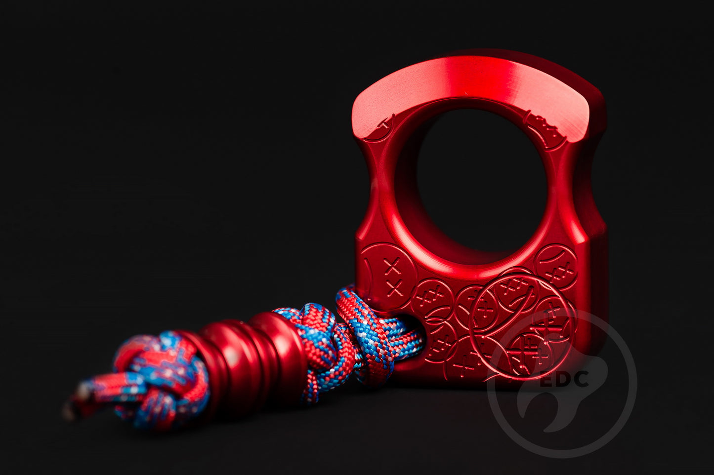 Red cheap aluminum single knuckleduster SFK 01 _ 1