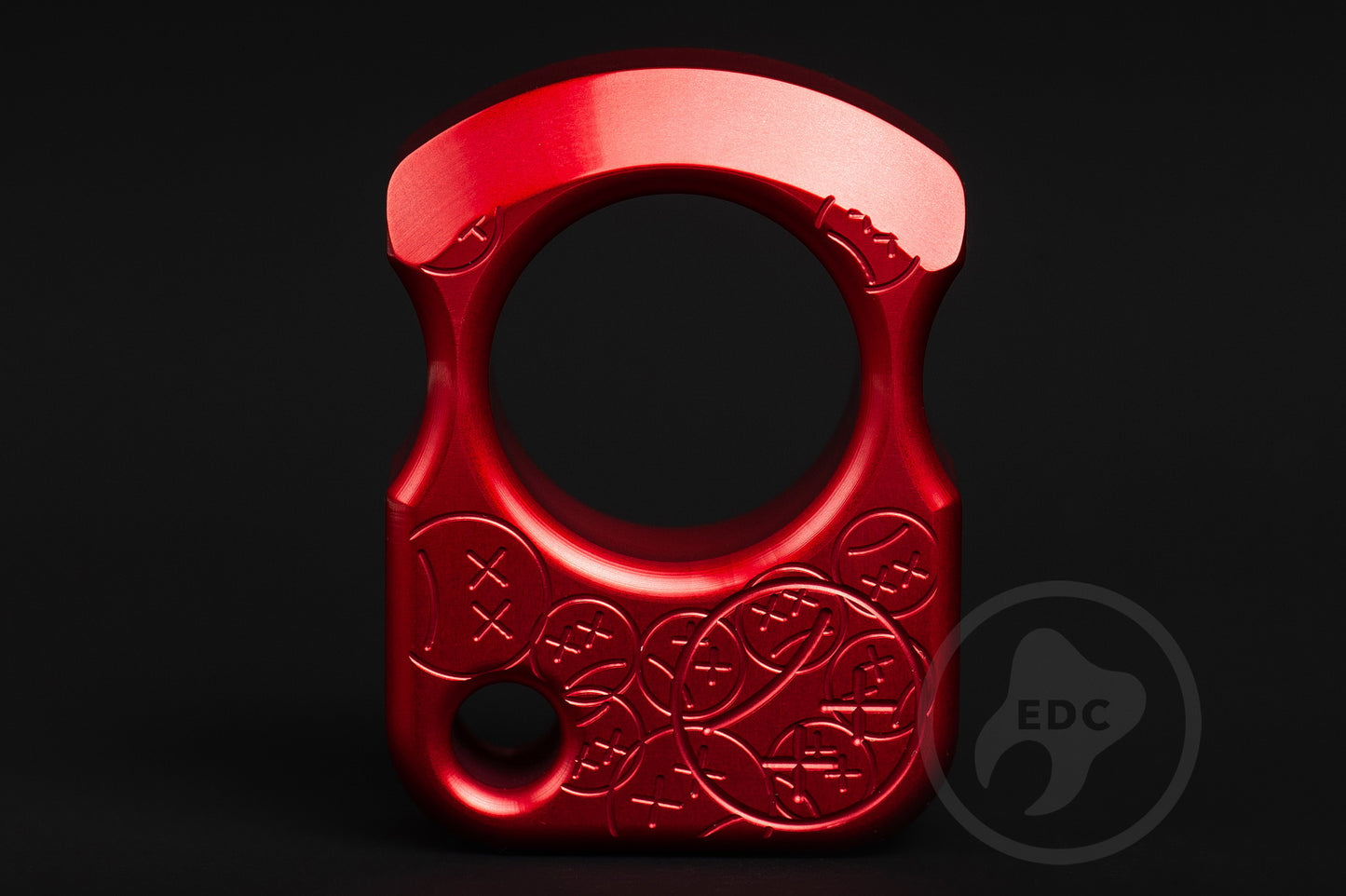 Red cheap aluminum single knuckleduster SFK 01 _ 3