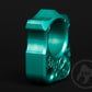Teal real aluminum 1 finger knuckle duster SFK 03 _ 6