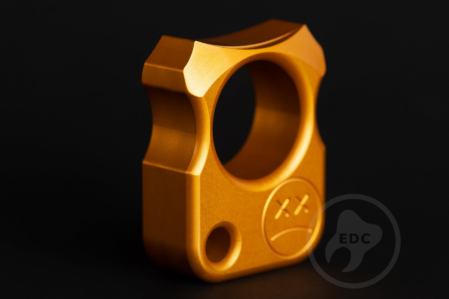 Single Knuckle Brass SFK 02 Orange Anodizing Type 2