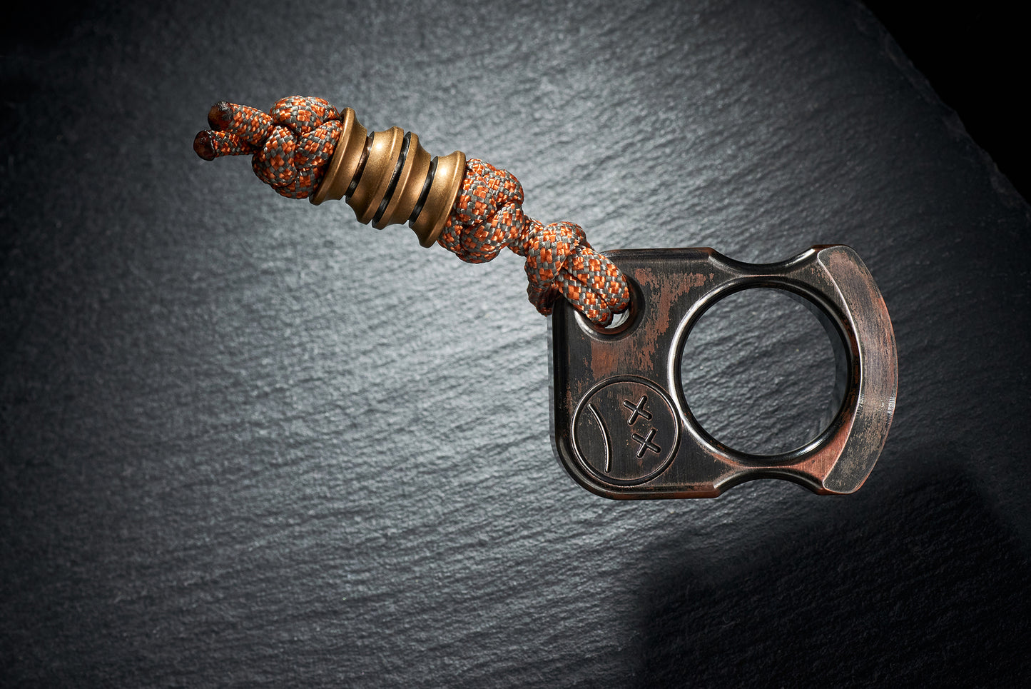 Single Knuckle Duster SFK 01 Copper with Patina