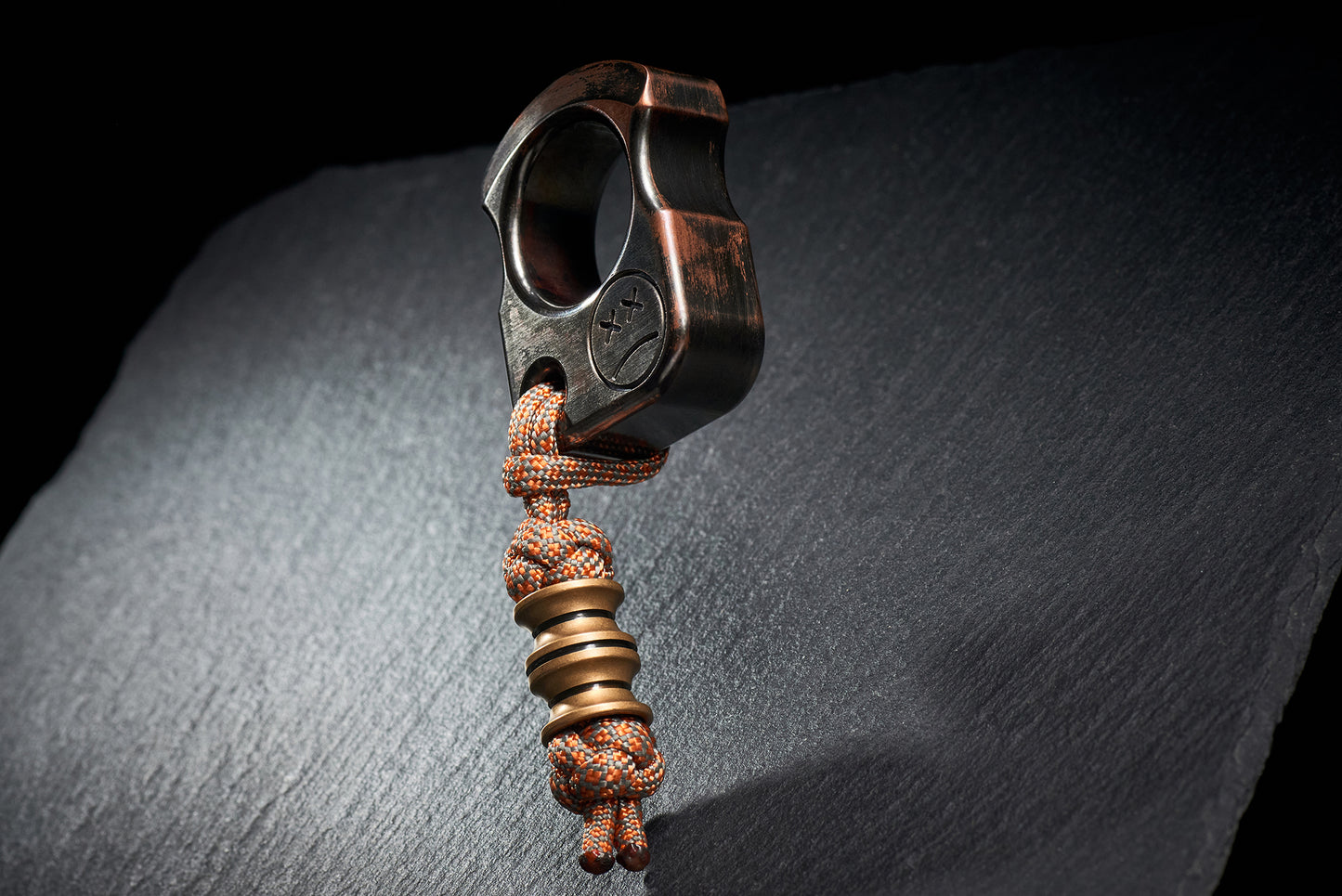 Single Knuckle Duster SFK 01 Copper with Patina