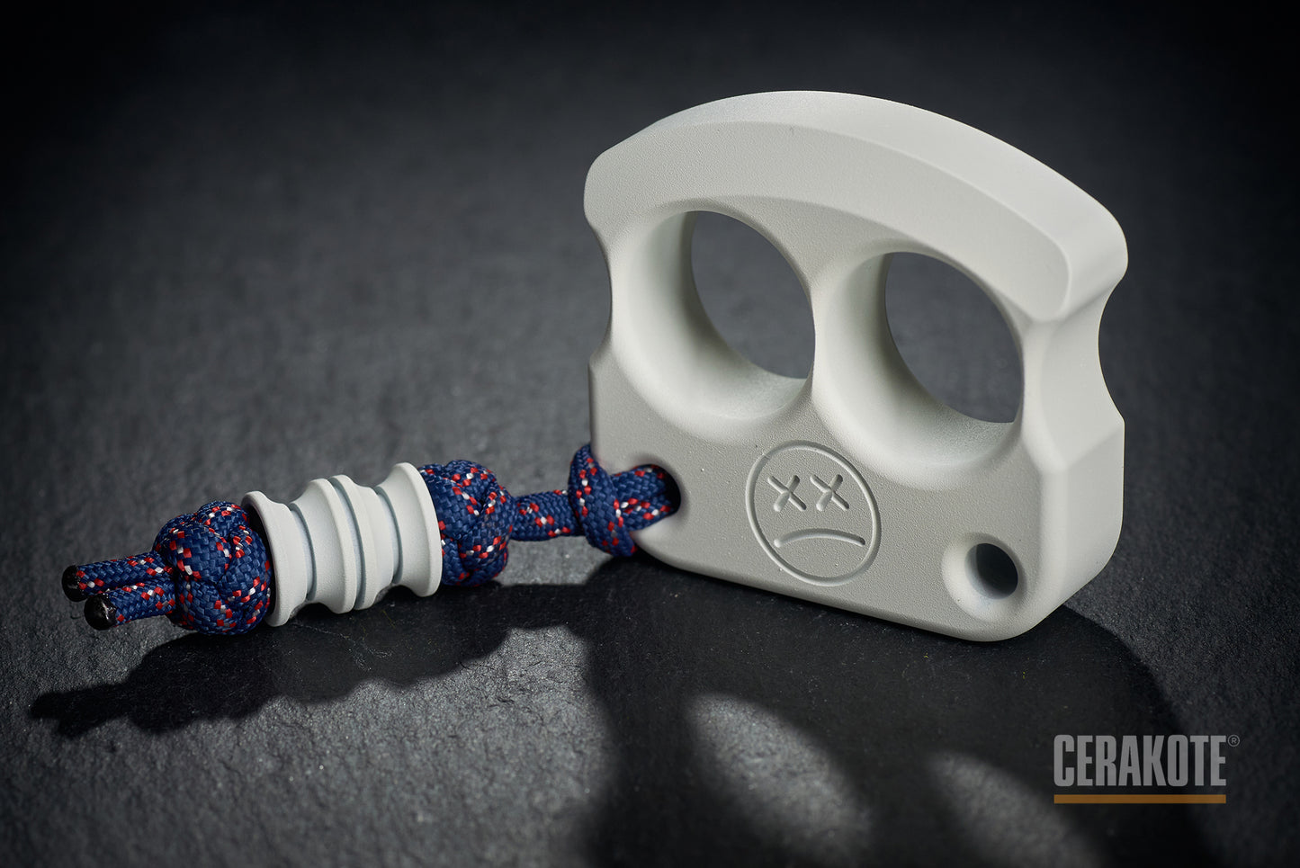 the best cerakote coated snow white edc knucks DFK 01 - 6