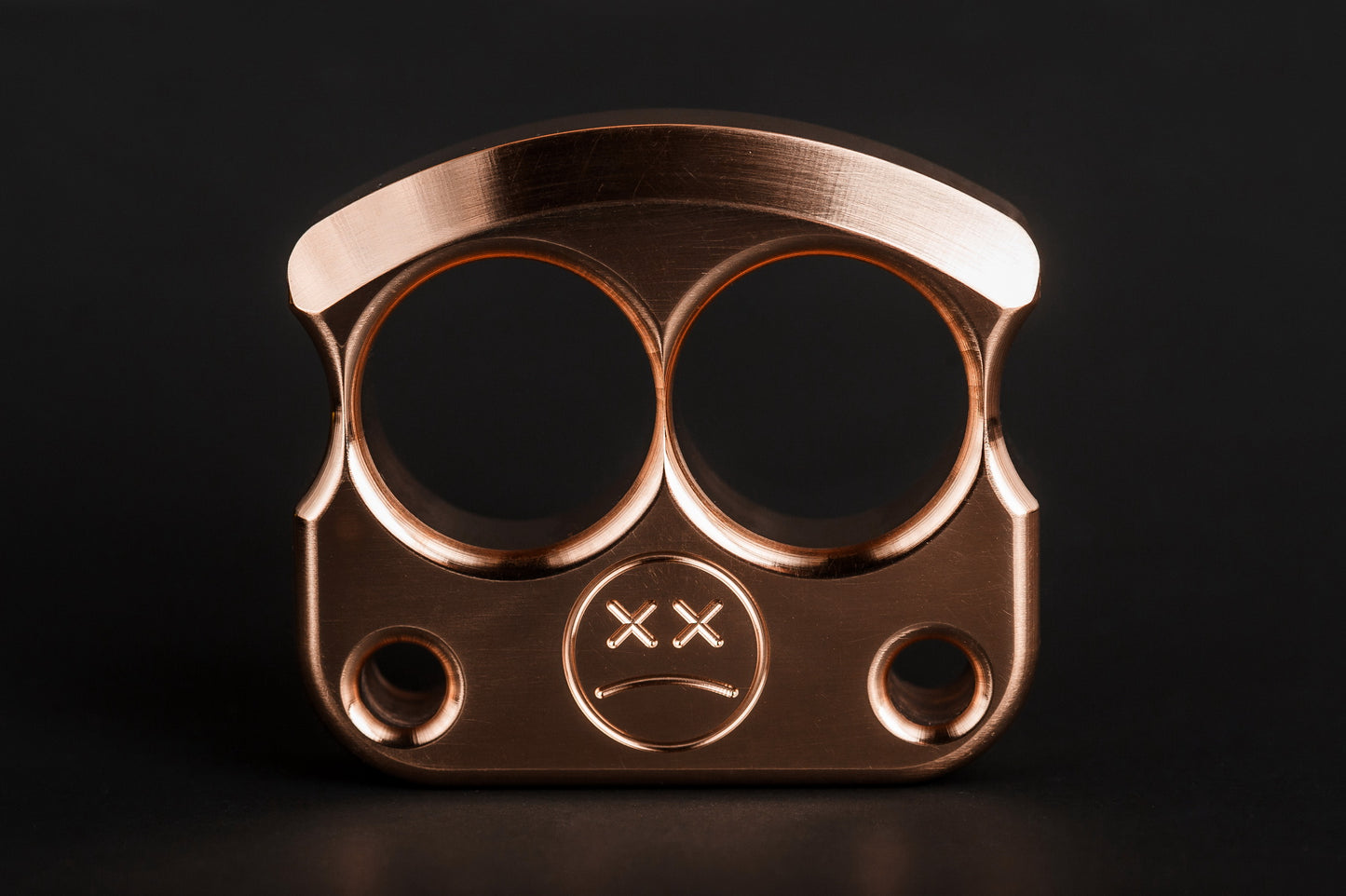 cool copper polished edc knuckles DFK 01 - 1