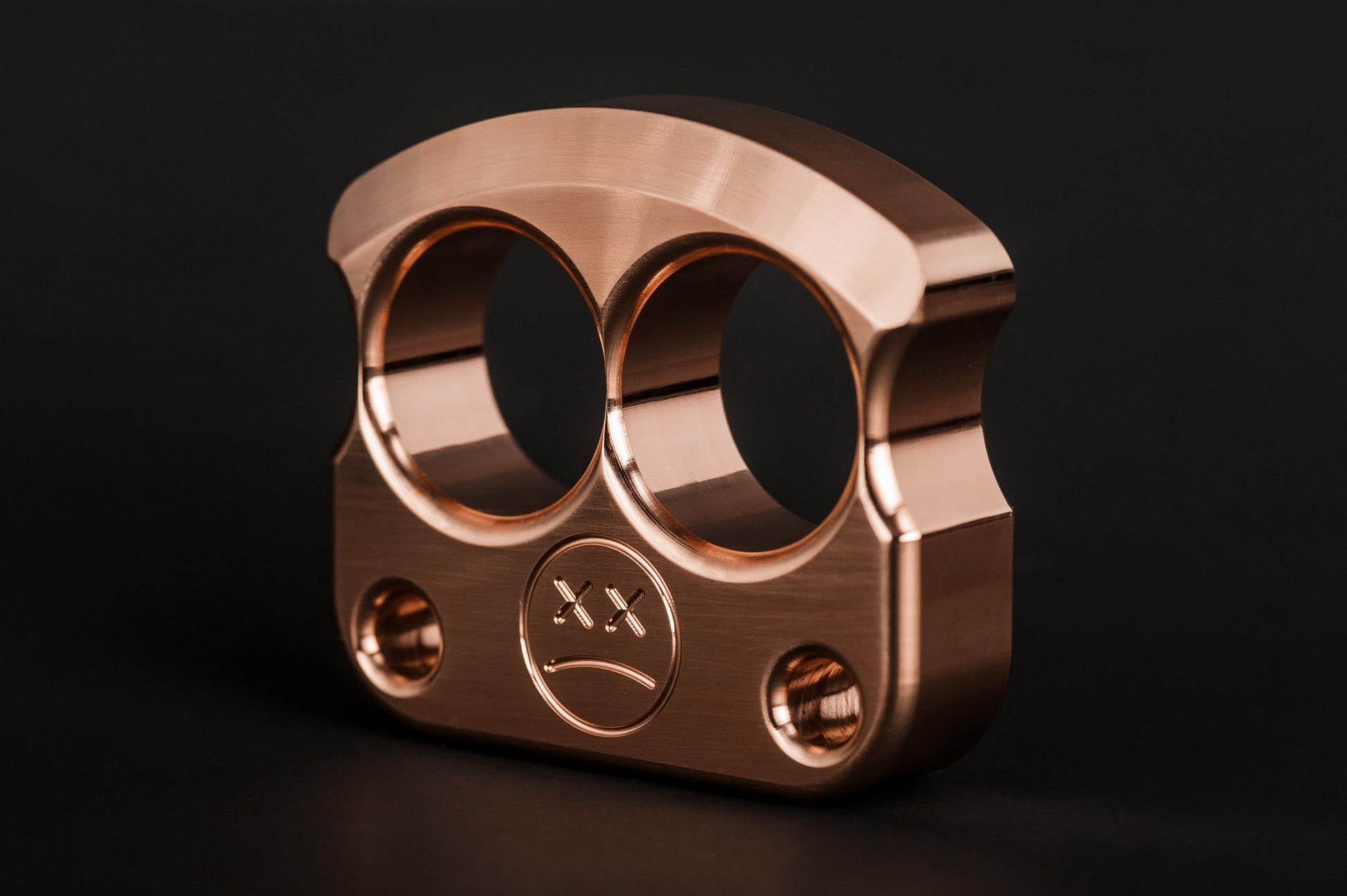 cool copper polished edc knuckles DFK 01 - 2