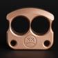 the best copper sandblasted 2 finger brass knuckles DFK 01 - 2