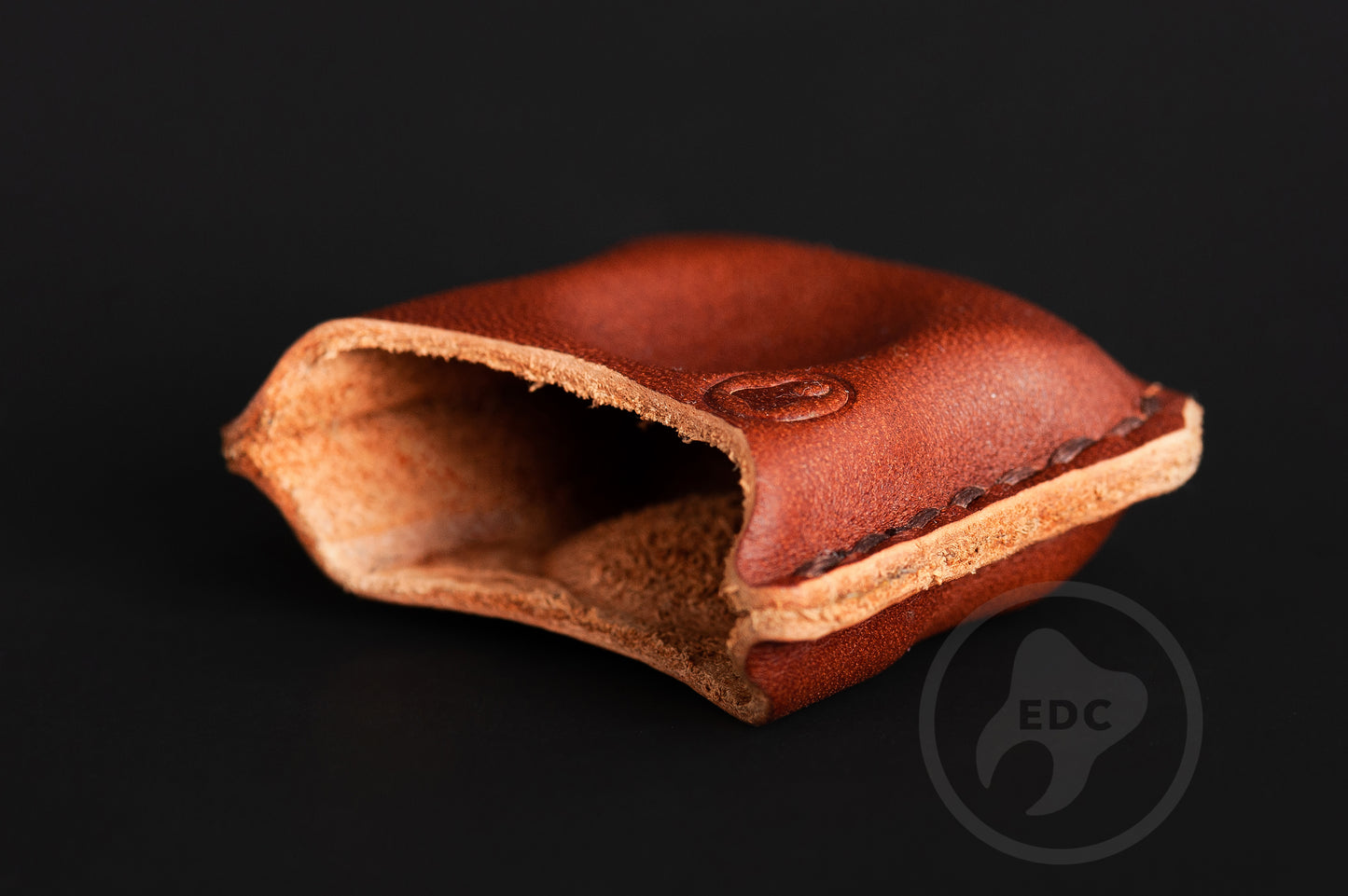 EDC Pouch Brown Leather for Knuck SFK 03