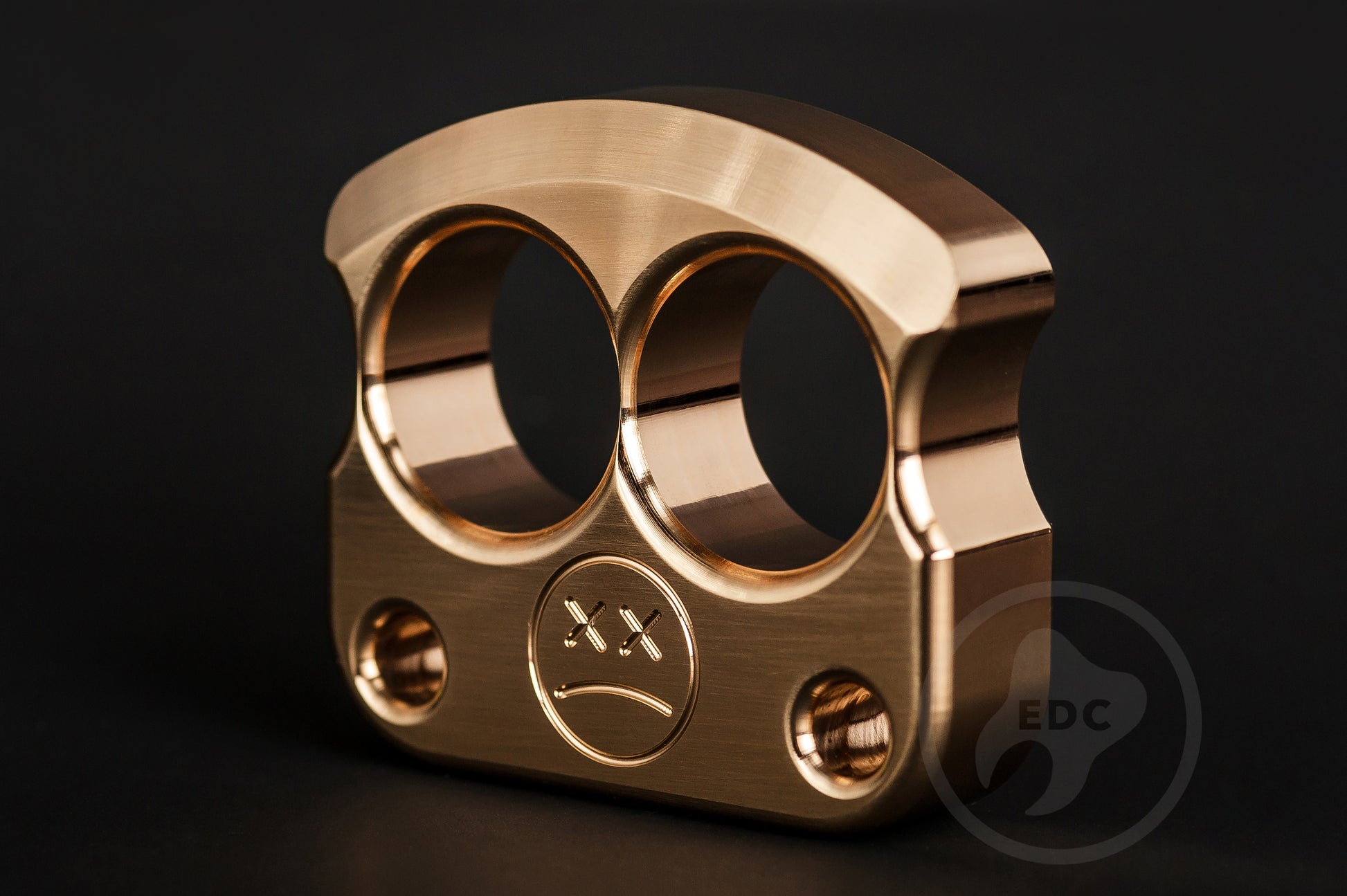 2 Finger Brass Knuckles DFK 01 Polished – EDCCraft