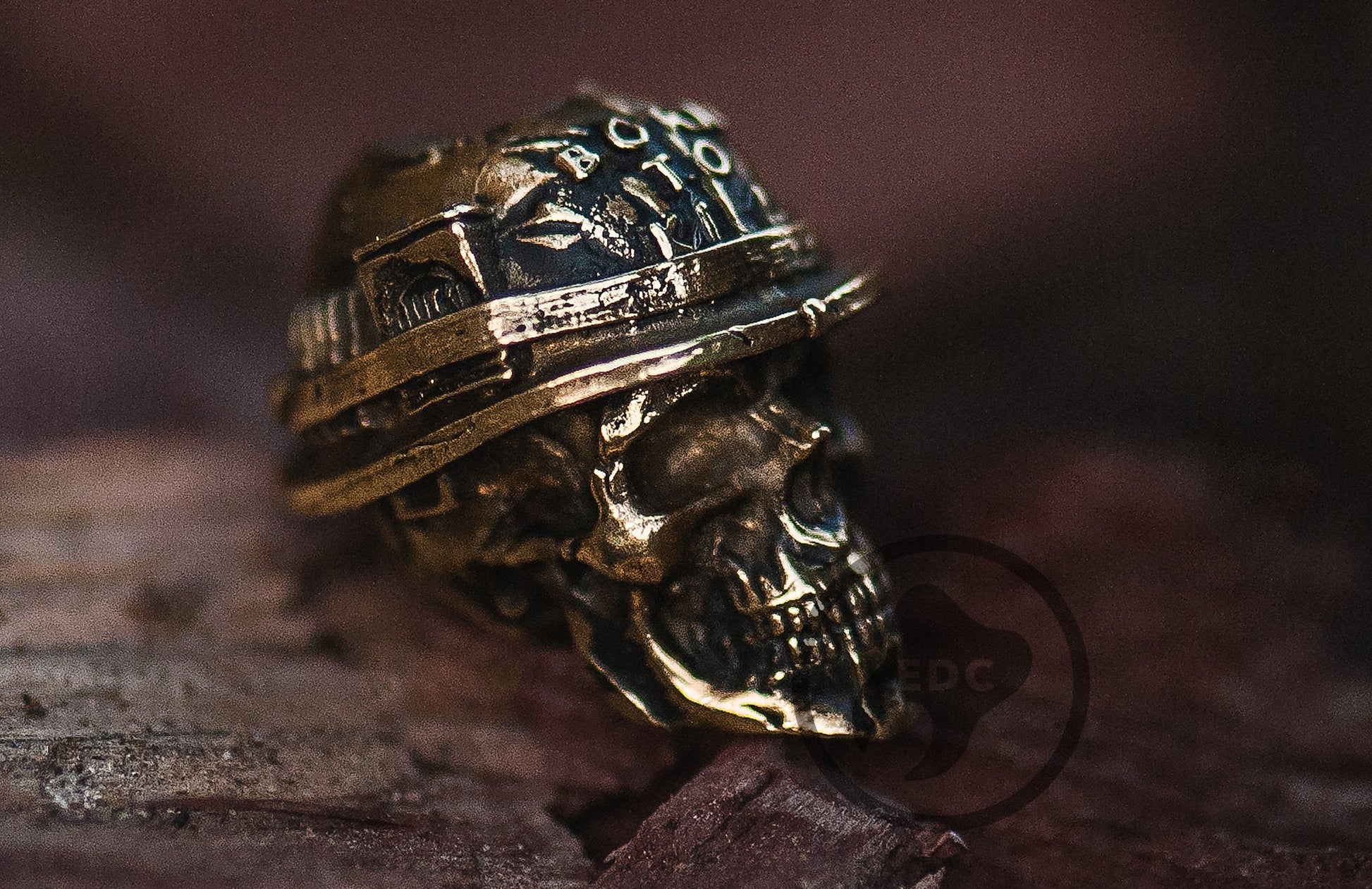 Brass Skull Bead Paracord Born To Kill – EDCCraft