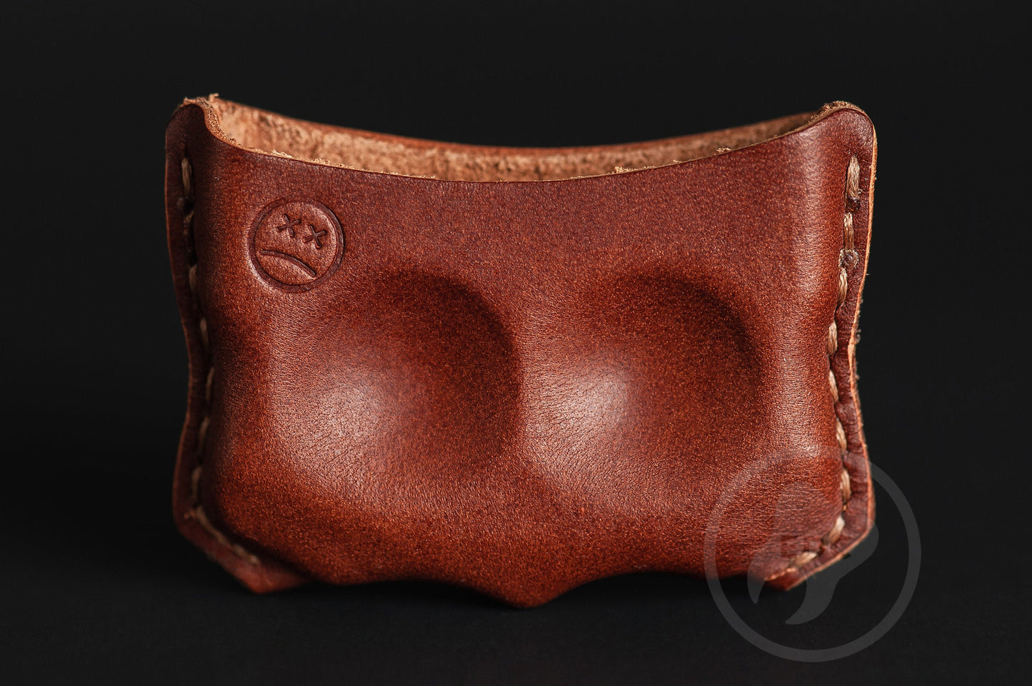 EDC Pouch Brown Leather for Knuck DFK 03