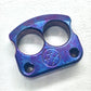 Men's Pendant EDC Knuck DFK 01 Splash Anodized Ti