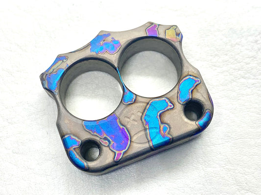 Men's Pendant EDC Knuck DFK 03 Splash Anodized Ti