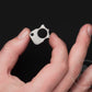 Grey aluminum pendant for men EDC knuckle SFK 03 _ 2