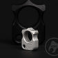 Grey aluminum pendant for men EDC knuckle SFK 03 _ 3