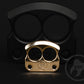 Polished brass necklace pendant for men knuckle DFK 01 _ 1