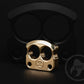 Polished brass necklace pendant for men knuckle DFK 01 _ 3