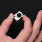 Grey aluminum necklace for men EDC knuck SFK 01 _ 2